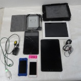 KINDLE, 2 IPODS, SAMSUNG SMT580, APPLE IPAD, SAMSUNG CE890