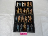 22 BARCLAY LEAD TOY SOLDIERS,