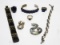 LOT OF STERLING SILVER JEWELRY: