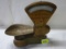 ANTIQUE TOLEDO BRASS SCALES