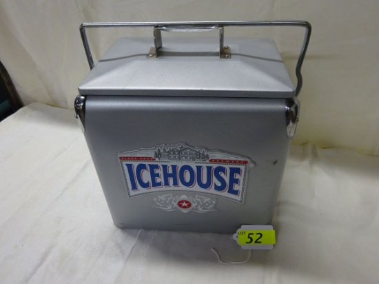 ICE HOUSE, PLANK ROAD BREWERY ICE CHEST