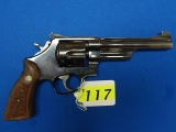 SMITH & WESSON 27-2 6 SHOT REVOLVER,