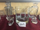 LARGE LOT OF CRYSTAL GLASSWARE