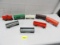 EIGHT MARX O GAUGE FREIGHT CARS (RUN ON LIONEL 3 RAIL TRACK)