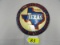 VINTAGE TEXAS INDEPENDENT AUTOMOBILE DEALER ASSN BUTTON SIGN