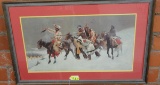 FREDERIC REMINGTON LITHOGRAPH