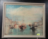 GLICEE PRINT OF VENETIAN CANAL SCENE