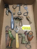 COLLECTION OF VINTAGE BOTTLE OPENERS