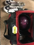 (3) BOWLING BALLS & (2) BAGS