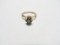 LADIES 10KT YELLOW GOLD FASHION RING