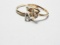 LADIES 14KT YELLOW GOLD WEDDING SE