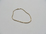 14 KT YELLOW GOLD BRACELET (1 G)