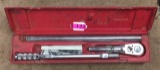 SNAP-ON PB39 TORQUE WRENCH WITH CASE