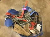 LOT OF ASSORTED CHAINS/BOOMERS