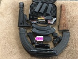 LOT ASSORTED FIREARM ITEMS: