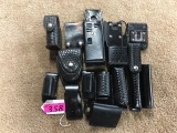 13 PIECES LEATHER POLICE DUTY GEAR
