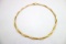 14KT YELLOW GOLD CLASSIC OMEGA CHAIN,