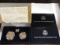 (3) 1991-95 U.S. MINT WORLD WAR II 50TH ANNIVERSARY COMMEMORATIVE TWO-COIN UNCIRCULATED SETS