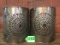 (2) PUNCHED TIN SCONCES