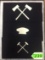 INDIAN WARS ORIGINAL INFANTRY INSIGNIA FOR PIONEER COOK & MECHANIC