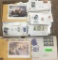 LARGE LOT OF U.S. POSTAL COLLECTIBLE COVERS, FIRST DAY OF ISSUE, SOME DUPLICATIONS