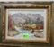 OIL ON CANVAS - MOUNTAIN STREAM SIGNED ROBIN C (20 X 24