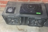 SPEAKER BOX WITH KICKER SPEAKERS & DB AMP & DRIVE