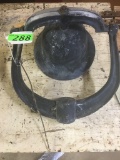 ANTIQUE BELL WITH POLE MOUNT