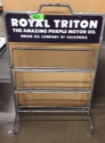 ROYAL TRITON PURPLE MOTOR OIL DISPLAY