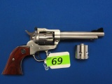 RUGER NEW MODEL SINGLE SIX COMBO REVOLVER, SR # 266-11589