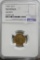 GOLD NGC GRADED AU DETAILS, GRAFFITI, 1903 $2.50 LIBERTY HEAD GOLD COIN