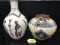 (2) NATIVE AMERICAN STYLE POTS: (1) SIGNED AADAM/RAG & (1) UNSIGNED