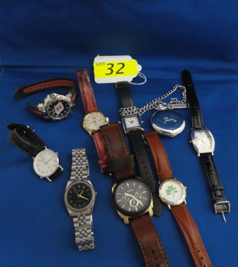 (8) WRIST WATCHES