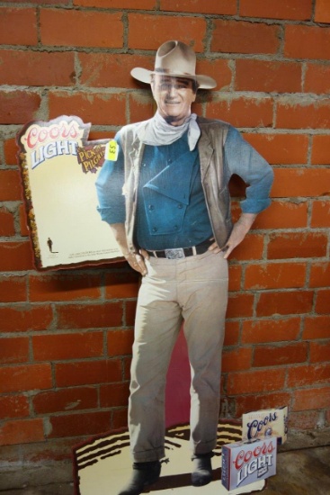 JOHN WAYNE COORS LIGHT STAND UP 