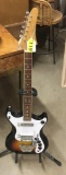 VERY RARE SUNBURST WURLITZER COUGAR MODEL GUITAR.