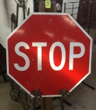 METAL STOP SIGN - 30