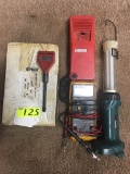 LOT OF ASSORTED TOOLS/WORK ITEMS: