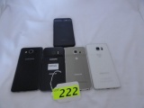 (5) SAMSUNG GALAXY PHONES, READY TO ACTIVATE