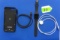 APPLE WATCH WITH CHARGER, MORPHIE I-PHONE HOLDER & CHARGER