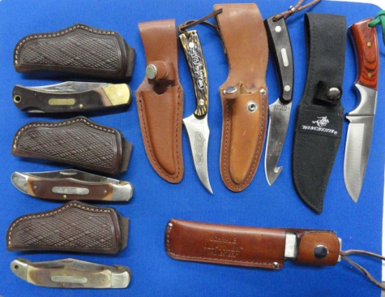 7 SHEATH & FOLDING KNIVES