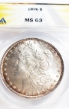 NGC GRADED MS63 1896 MORGAN SILVER DOLLAR