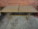 WESTMINISTER BRAND TEAK PATIO TABLE