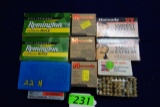 347 ROUNDS ASSORTED 22 HORNET AMMO