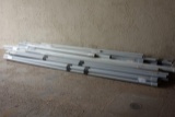 SEVERAL BUNDLES OF PVC CONDUIT FOR WIRE