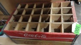 2 COCA-COLA WOOD BOTTLE CASES