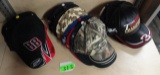 18 ASSORTED NASCAR BASEBALL CAPS