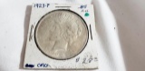 1923 PEACE SILVER DOLLAR