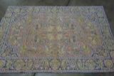 PERSIAN RUG WITH ANIMAL FIGURES - 70 X 48