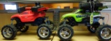 (2) REMOTE CONTROL 4WD CARS WITH CONTROLLERS