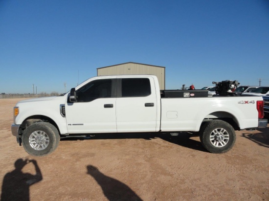 2017 FORD F350 XL CREW CAB 4X4 PICKUP